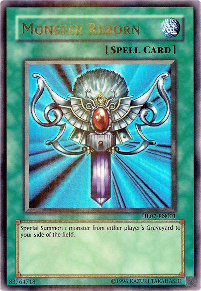 Yu-Gi-Oh Monster Reborn Card