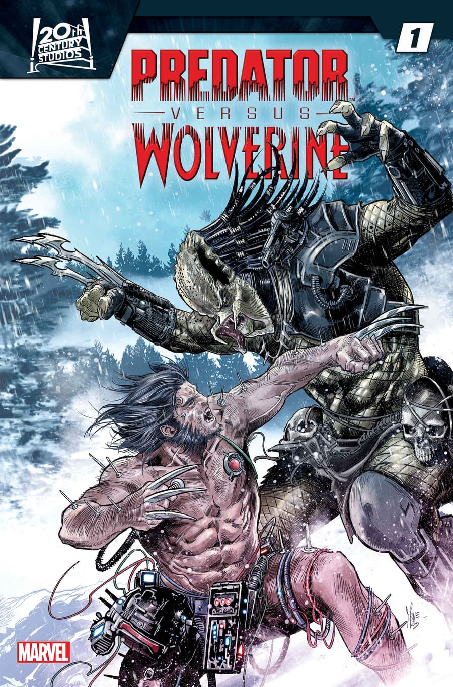 Predator Vs Wolverine #1