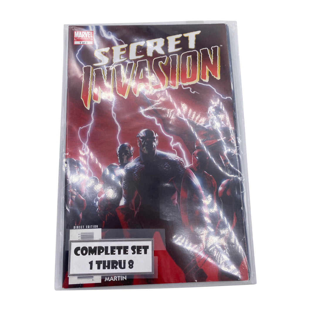 Secret Invasion #1-8 Complete Comic book Series Set